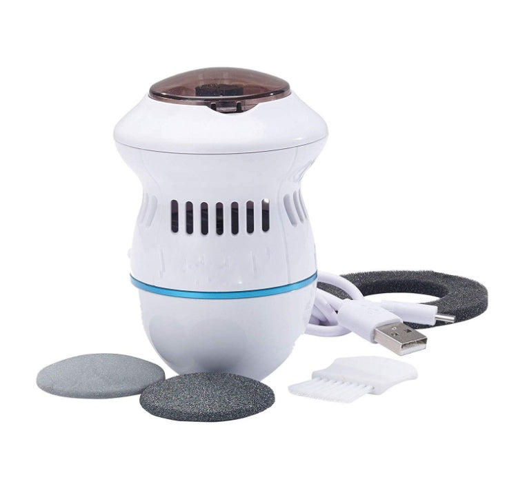 Multifunctional Electric Foot File Grinder Machine - White 3pcs POLITICSLADY