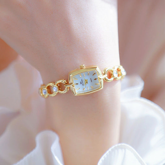 Quartz Watch Diamond Bracelet