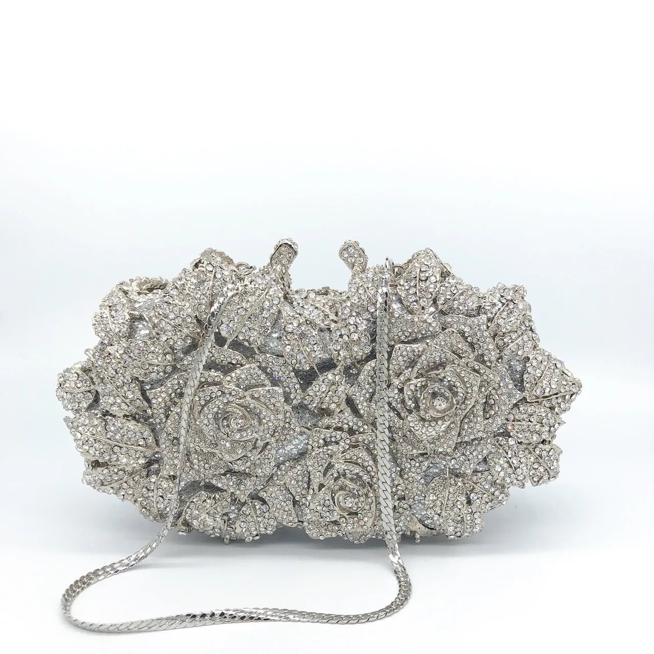 Cecilia Rose Clutch Bag - silver POLITICSLADY