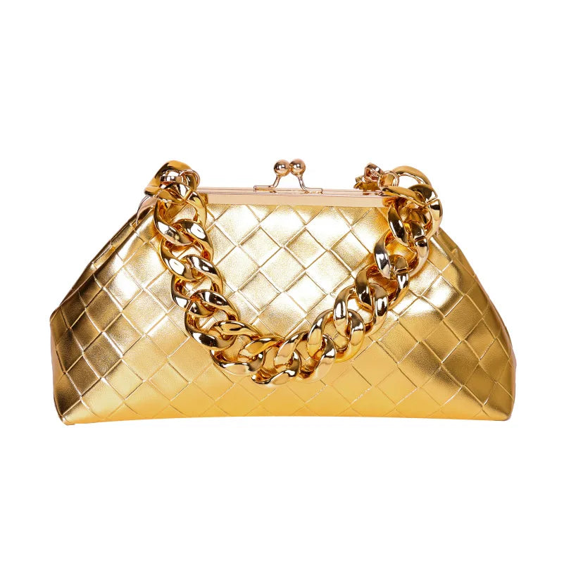 Valentina Crossbody Bag - Gold POLITICSLADY