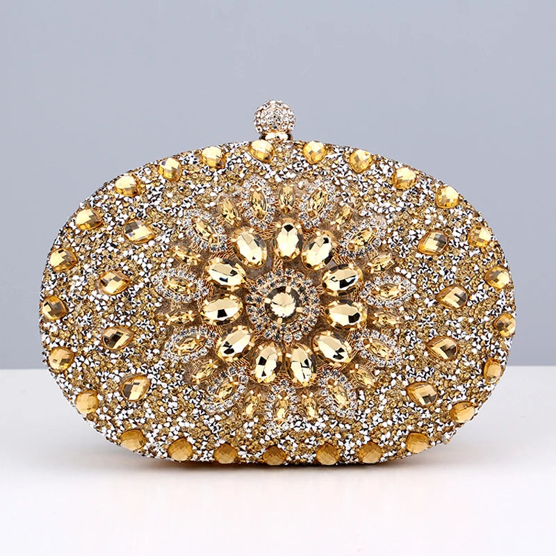 Colette Clutch Bag - gold POLITICSLADY