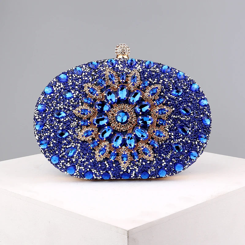 Colette Clutch Bag - blue POLITICSLADY