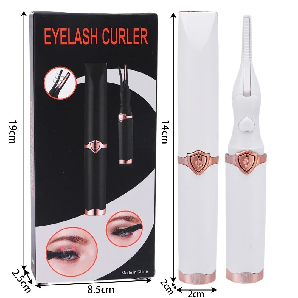 Intelligent Temperature Control Styling Make Up Eyelashes Curl - White POLITICSLADY