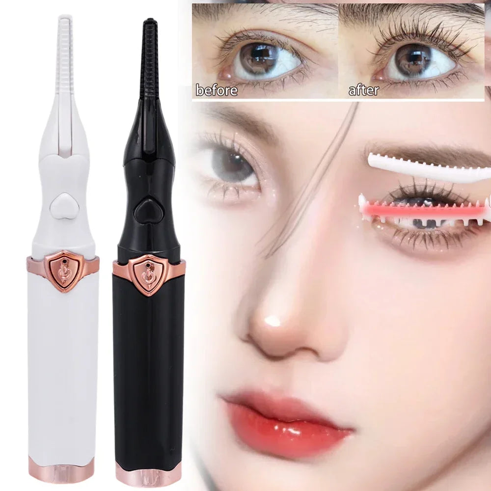 Intelligent Temperature Control Styling Make Up Eyelashes Curl - White POLITICSLADY