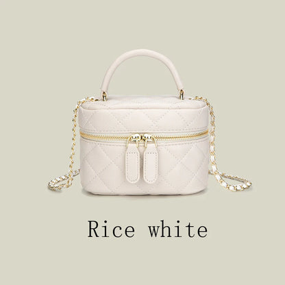 Mini Designer Handbag - Ricewhite POLITICSLADY