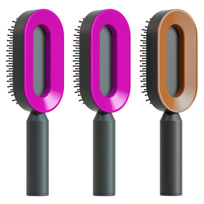 Self-Cleaning Hair Brush