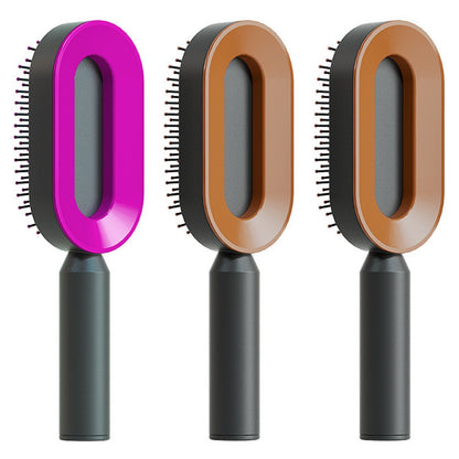 Self-Cleaning Hair Brush