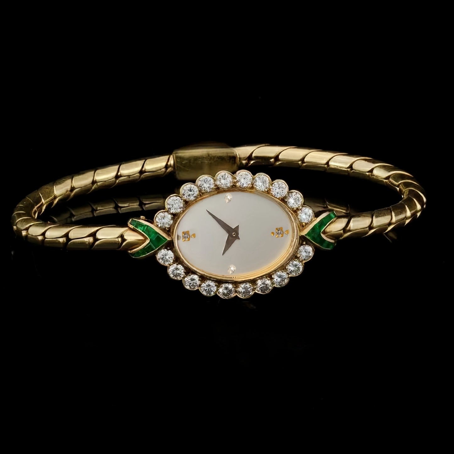 European Small Gold Women's Watch