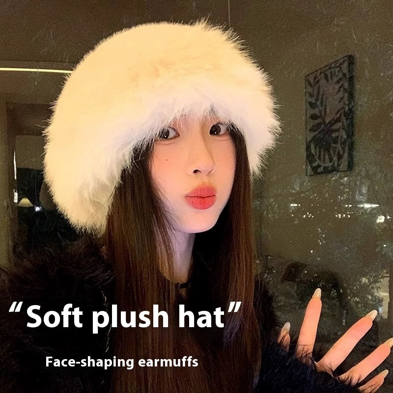 Mink-like Hat Female All-match Plush