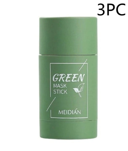 Cleansing Green Tea Mask Clay Stick - A 3PC POLITICSLADY