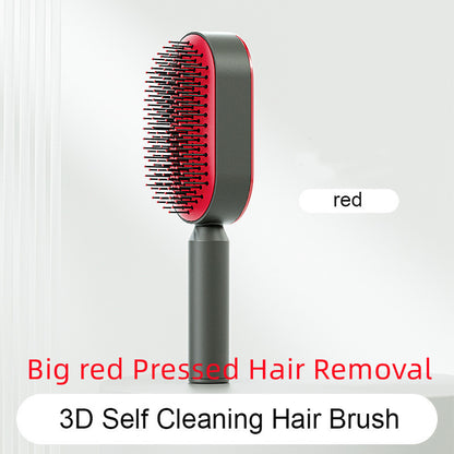 Self-Cleaning Hair Brush - Black gold POLITICSLADY