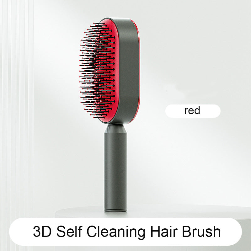 Self-Cleaning Hair Brush - Black gold POLITICSLADY