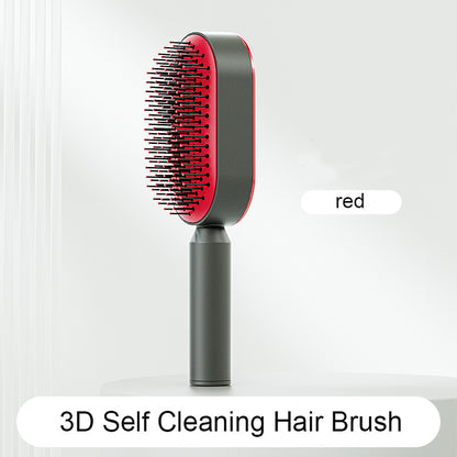 Self-Cleaning Hair Brush - Black gold POLITICSLADY